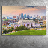 Kansas City Cityscape Canvas Prints Wall Art Decor - Paiting Canvas, Art Prints, Wall Decor, For Sale