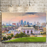 Kansas City Cityscape Canvas Prints Wall Art Decor - Paiting Canvas, Art Prints, Wall Decor, For Sale