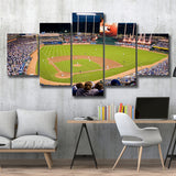 Kansas City Royals Wall Art Kauffman Stadium Canvas Prints,Multi Panels,Sport Stadium Art Prints, Fan Gift