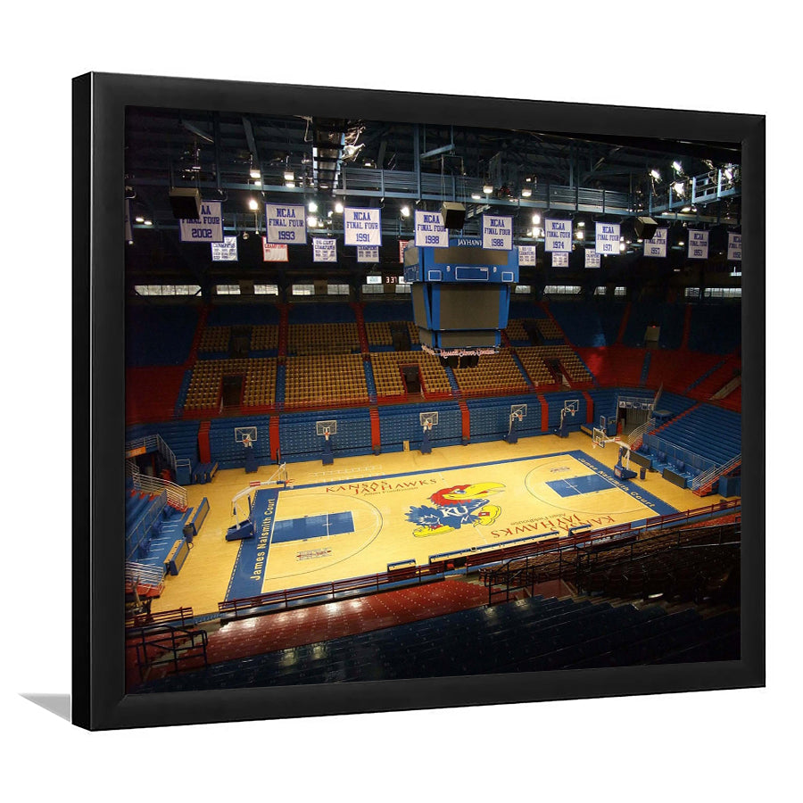 Kansas Jayhawks Stadium Art Prints Allen Fieldhouse Wall Art Basketball,Sport Stadium Art Prints, Fan Gift, Wall Decor