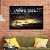 Kansas Jayhawks Stadium Art Prints Allen Fieldhouse Wall Art Basketball,Sport Stadium Art Prints, Fan Gift, Wall Decor