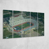 Kansas Jayhawks Stadium Canvas Prints David Booth Memorial Stadium Wall,Multi Panels B,Sport Stadium Art Prints, Fan Gift