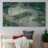 Kansas Jayhawks Stadium Canvas Prints David Booth Memorial Stadium Wall,Multi Panels B,Sport Stadium Art Prints, Fan Gift