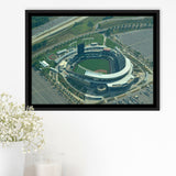 Kauffman Stadium Framed Canvas Prints Kansas City Royals Wall Art,Sport Stadium Art Prints, Fan Gift