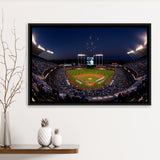 Kauffman Stadium in Missouri, Stadium Canvas, Sport Art, Gift for him, Framed Canvas Prints Wall Art Decor, Framed Picture