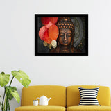 Keep Inner Peaceful Buddha Framed Ar Prints - Painting Art, Framed Painting, Prints for Sale, Black Framed, Wall Art, Wall Decor