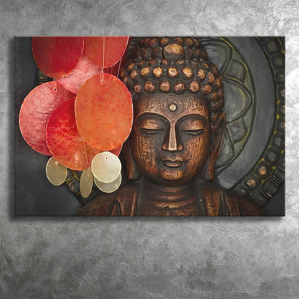 Keep Inner Peaceful Buddha Canvas Prints - Painting Canvas, Canvas Art, Prints for Sale, Wall Art, Wall Decor