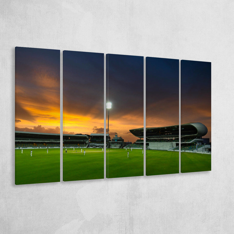 Kensington Oval, Stadium Canvas, Sport Art, Gift for him, Multi Panels B, Canvas Prints Wall Art Decor