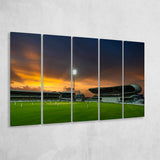 Kensington Oval, Stadium Canvas, Sport Art, Gift for him, Multi Panels B, Canvas Prints Wall Art Decor
