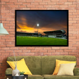 Kensington Oval, Stadium Canvas, Sport Art, Gift for him, Framed Art Prints Wall Art Decor, Framed Picture