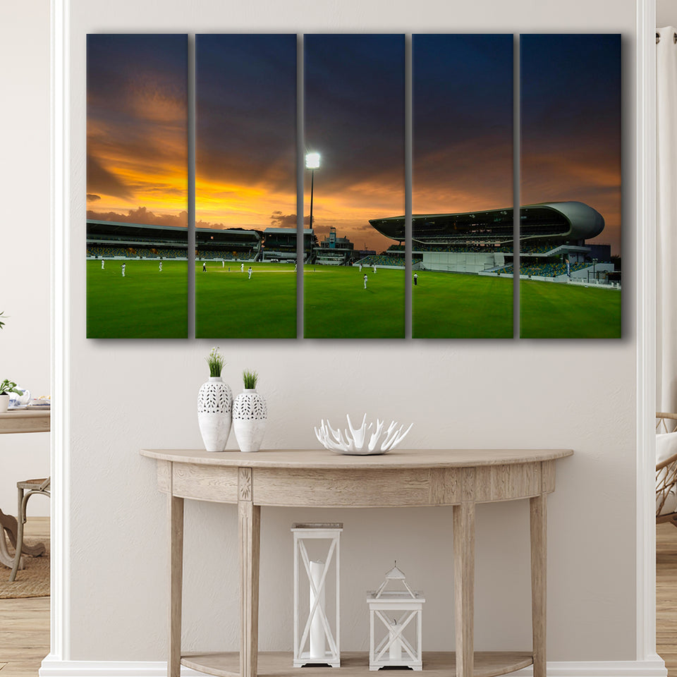 Kensington Oval, Stadium Canvas, Sport Art, Gift for him, Multi Panels B, Canvas Prints Wall Art Decor