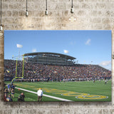 Kent State Golden Flashes Wall Art Dix Stadium,Sport Stadium Art Prints, Fan Gift, Wall Decor