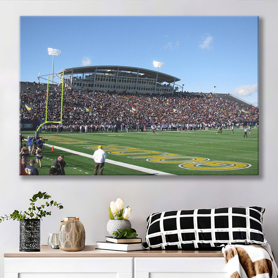 Kent State Golden Flashes Wall Art Dix Stadium,Sport Stadium Art Prints, Fan Gift, Wall Decor