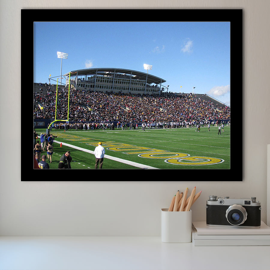 Kent State Golden Flashes Wall Art Dix Stadium,Sport Stadium Art Prints, Fan Gift, Wall Decor