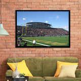 Kent State Golden Flashes Wall Art Dix Stadium,Sport Stadium Art Prints, Fan Gift, Wall Decor