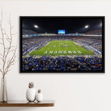 Kentucky Wildcats Stadium Framed Canvas Prints Kroger Field Stadium Wall Art,Sport Stadium Art Prints, Fan Gift