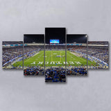 Kentucky Wildcats Stadium Canvas Prints Kroger Field Stadium Wall Art,Multi Panels,Sport Stadium Art Prints, Fan Gift