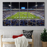 Kentucky Wildcats Stadium Canvas Prints Kroger Field Stadium Wall Art,Multi Panels B,Sport Stadium Art Prints, Fan Gift