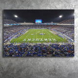 Kentucky Wildcats Stadium Canvas Prints Kroger Field Stadium Wall Art,Sport Stadium Art Prints, Fan Gift, Wall Decor