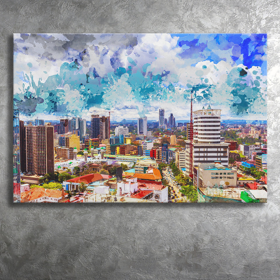 Kenya Canvas Prints Wall Art Decor - Painting Canvas, Art Print, Home Decor, Ready to Hang
