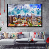 Kenya Framed Canvas Prints Wall Art Decor - Painting Canvas, Framed Picture, Home Decor