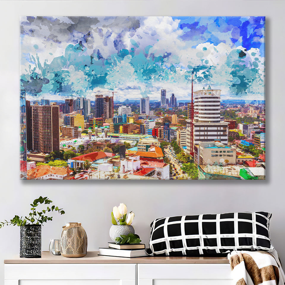 Kenya Canvas Prints Wall Art Decor - Painting Canvas, Art Print, Home Decor, Ready to Hang
