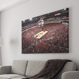 Kfc Yum Center Louisville, Stadium Canvas, Sport Art, Gift for him, Fan Gift, Canvas Prints Wall Art Decor