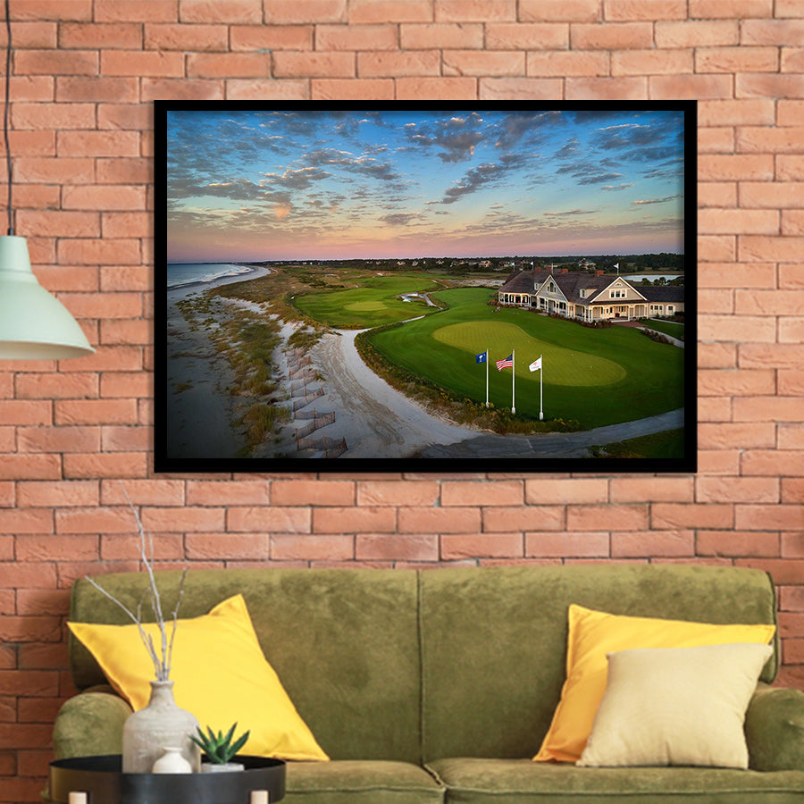 Kiawah Island Golf Resort Ocean Course Kiawah Island, South Carolina, Golf Sport Print, Golf Lover, Framed Art Prints Home Decor