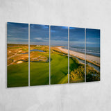 Kiawah Island Golf Resort Ocean Course Kiawah Island, South Carolina 1, 5 Panels Extra Large Canvas Prints Wall Art Decor