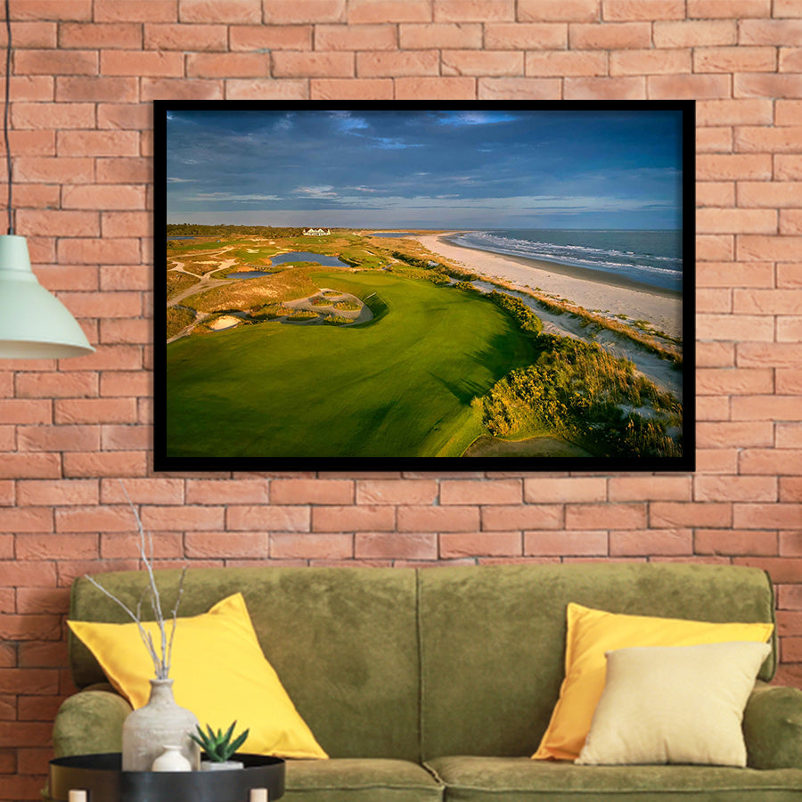 Kiawah Island Golf Resort Ocean Course Kiawah Island, South Carolina 1, Golf Sport Print, Golf Lover, Framed Art Prints Home Decor