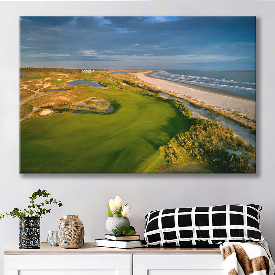 Kiawah Island Golf Resort Ocean Course Kiawah Island, South Carolina 1, Golf Art Print, Golf Lover, Canvas Prints Wall Art Decor