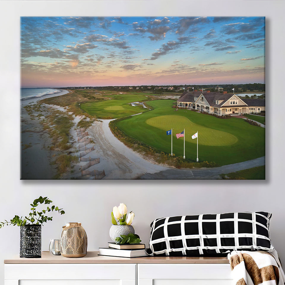 Kiawah Island Golf Resort Ocean Course Kiawah Island, South Carolina, Golf Art Print, Golf Lover, Canvas Prints Wall Art Decor