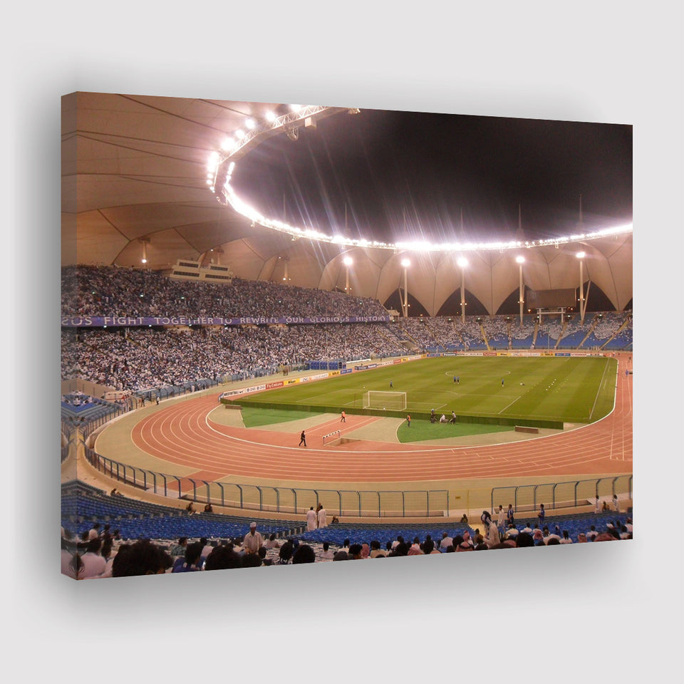 King Abdullah Sport City Stadium, Stadium Canvas, Sport Art, Gift for him, Fan Gift, Canvas Prints Wall Art Decor