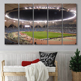 King Fahd International Stadium, Stadium Canvas, Sport Art, Gift for him, Multi Panels B, Canvas Prints Wall Art Decor