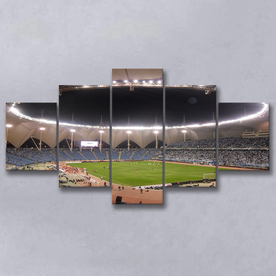 King Fahd International Stadium, Stadium Canvas, Sport Art, Large Canvas, Multi Panels, Canvas Prints Wall Art Decor