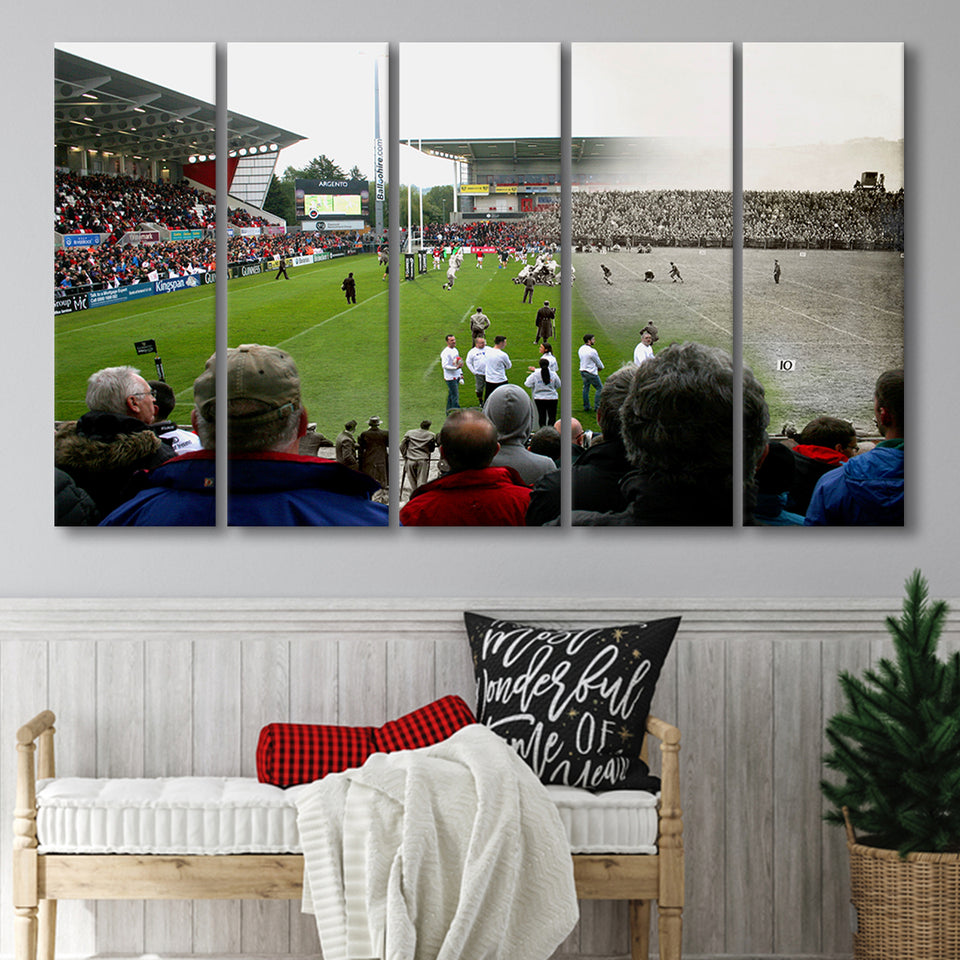 King Span Stadium, Stadium Canvas, Sport Art, Gift for him, Multi Panels B, Canvas Prints Wall Art Decor