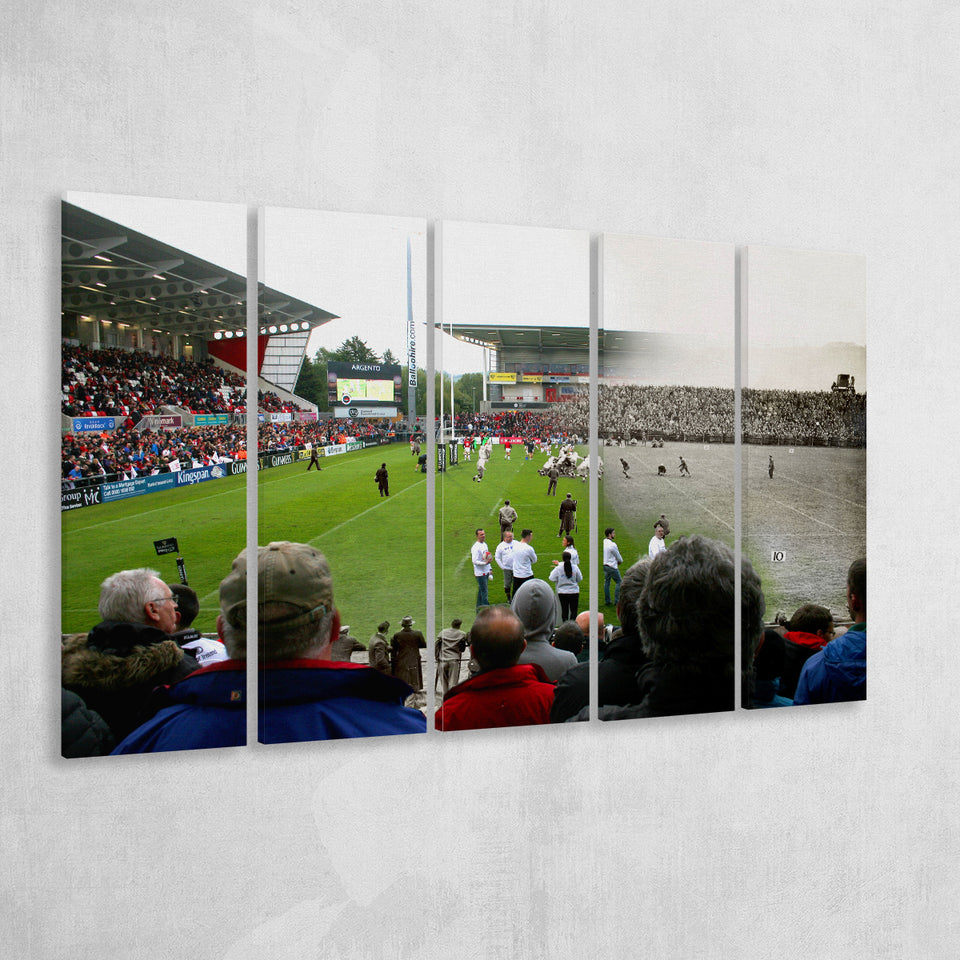 King Span Stadium, Stadium Canvas, Sport Art, Gift for him, Multi Panels B, Canvas Prints Wall Art Decor