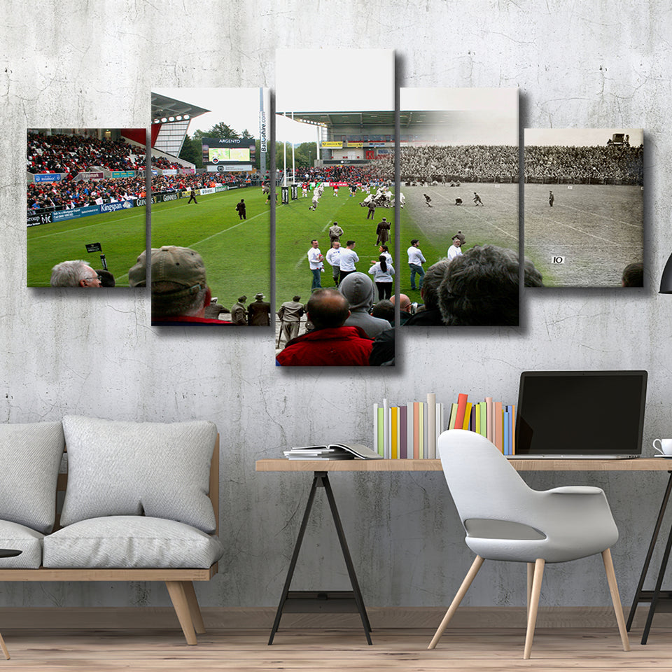 King Span Stadium, Stadium Canvas, Sport Art, Large Canvas, Multi Panels, Canvas Prints Wall Art Decor