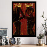 King Queen Couple Love Framed Art Prints Wall Decor - Painting Prints, Wall Art, Framed Picture, For Sale