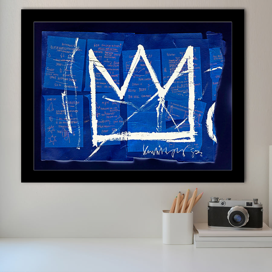 King Crown Framed Art Prints Wall Art Decor, Framed Picture, Home Decor