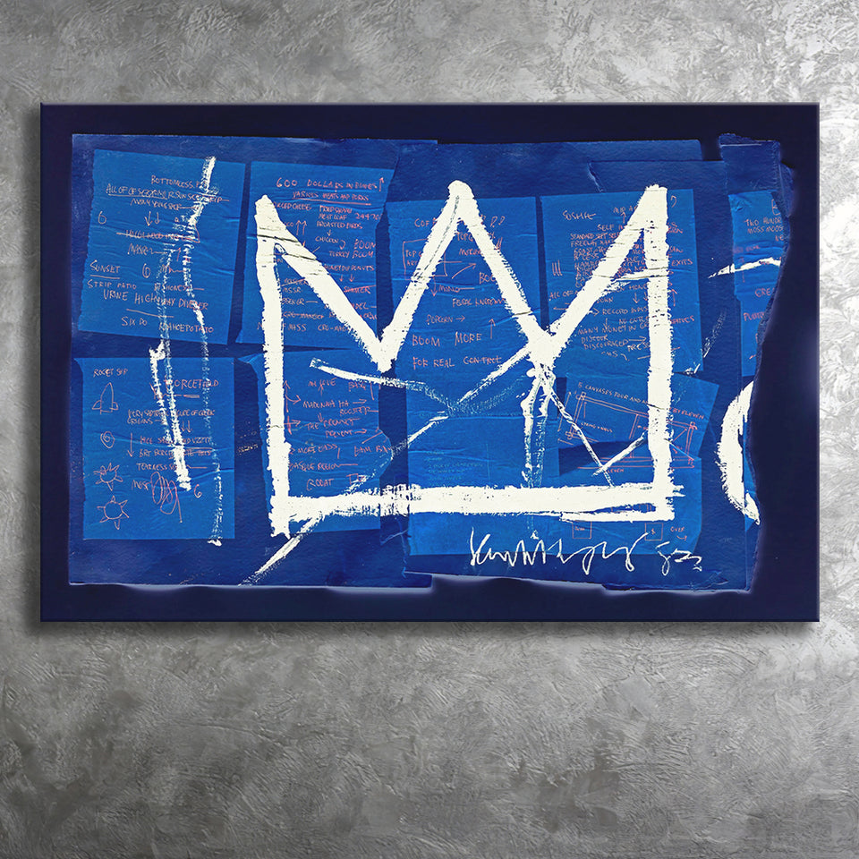 King Crown Canvas Prints Wall Art Decor - Painting Canvas,Home Decor, Ready to Hang
