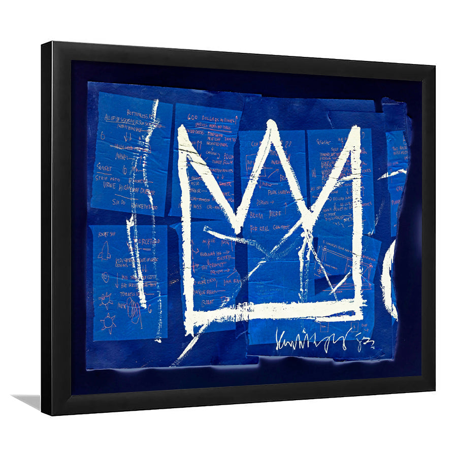 King Crown Framed Art Prints Wall Art Decor, Framed Picture, Home Decor
