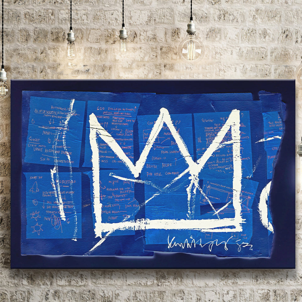 King Crown Canvas Prints Wall Art Decor - Painting Canvas,Home Decor, Ready to Hang