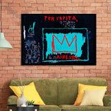 King Of Street Art Urban Graffiti Framed Art Prints Wall Decor - Painting Art,Framed Picture,For Sale, Ready to hang
