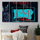 King Of Street Art Urban Graffiti Extra Large Canvas Prints Multi Panels B Wall Art Prints Home Decor