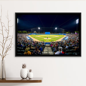 Kino Veterans Memorial Stadium, Stadium Canvas, Sport Art, Gift for him, Framed Canvas Prints Wall Art Decor, Framed Picture