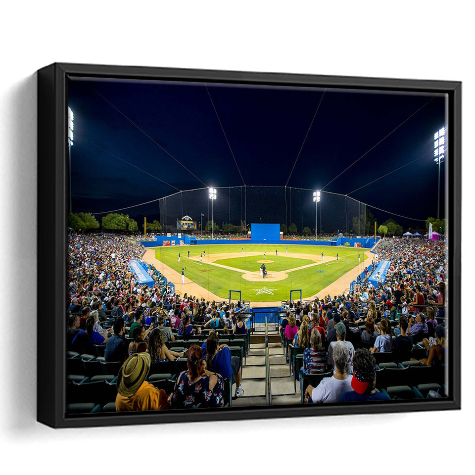 Kino Veterans Memorial Stadium, Stadium Canvas, Sport Art, Gift for him, Framed Canvas Prints Wall Art Decor, Framed Picture