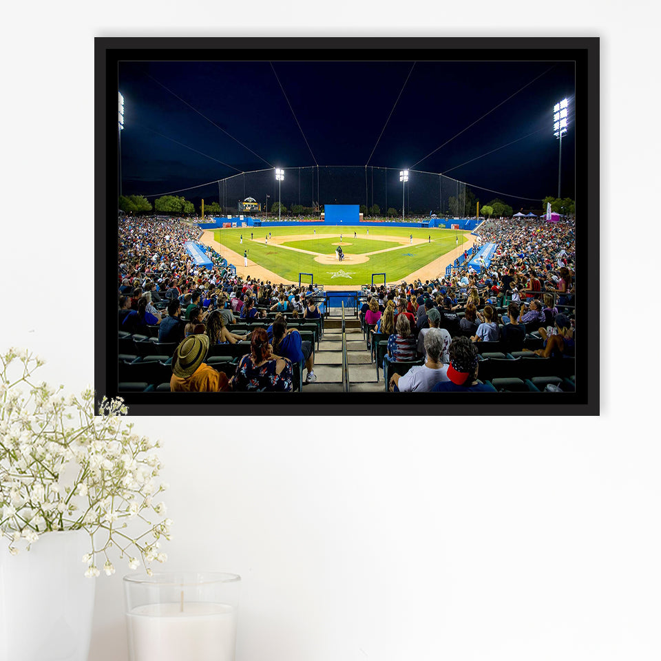 Kino Veterans Memorial Stadium, Stadium Canvas, Sport Art, Gift for him, Framed Canvas Prints Wall Art Decor, Framed Picture