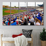 Kino Veterans Wall Art FC Tucson Stadium Canvas Prints Memorial,Multi Panels B,Sport Stadium Art Prints, Fan Gift