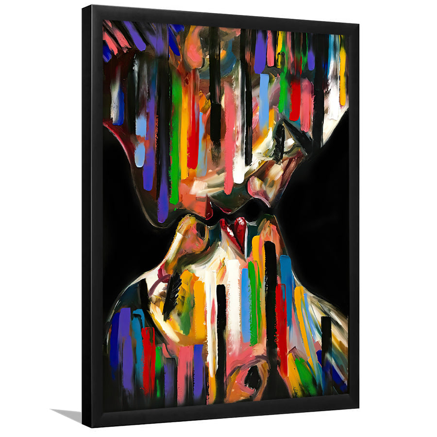 Kiss Colorful Framed Art Prints Wall Decor - Painting Prints, Wall Art, Framed Picture, For Sale